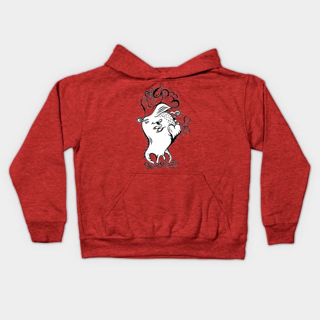 Little Guy Kids Hoodie by ArtWeird